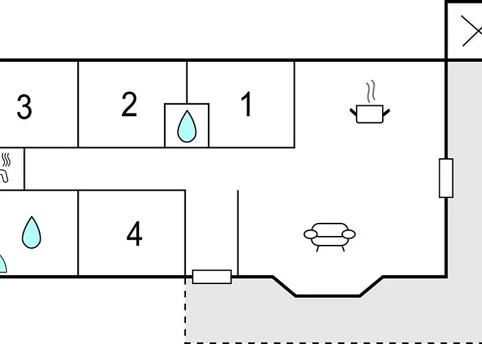 4 Bedroom In * Гростен